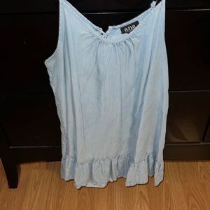 Women’s denim tank top